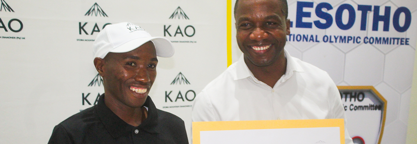Storm Mountain Diamonds Sponsors Olympic Athletes from Lesotho