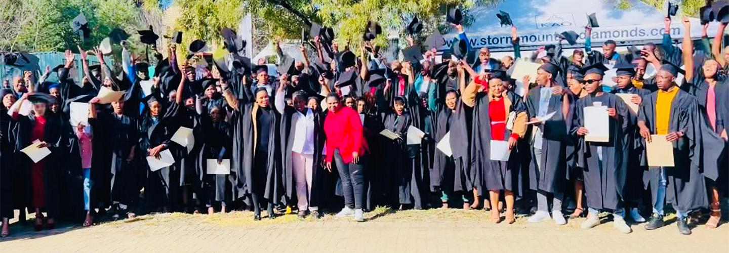 2024 Graduates from Ntlafatso Training Centre